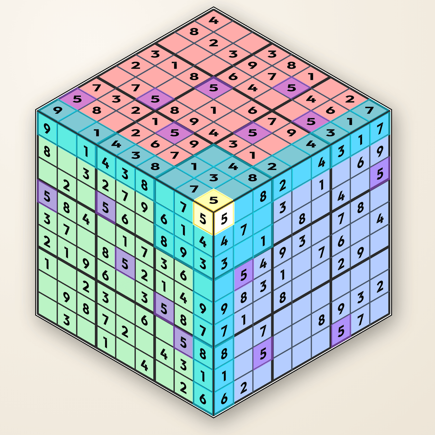 Flats — a ZudoCube board